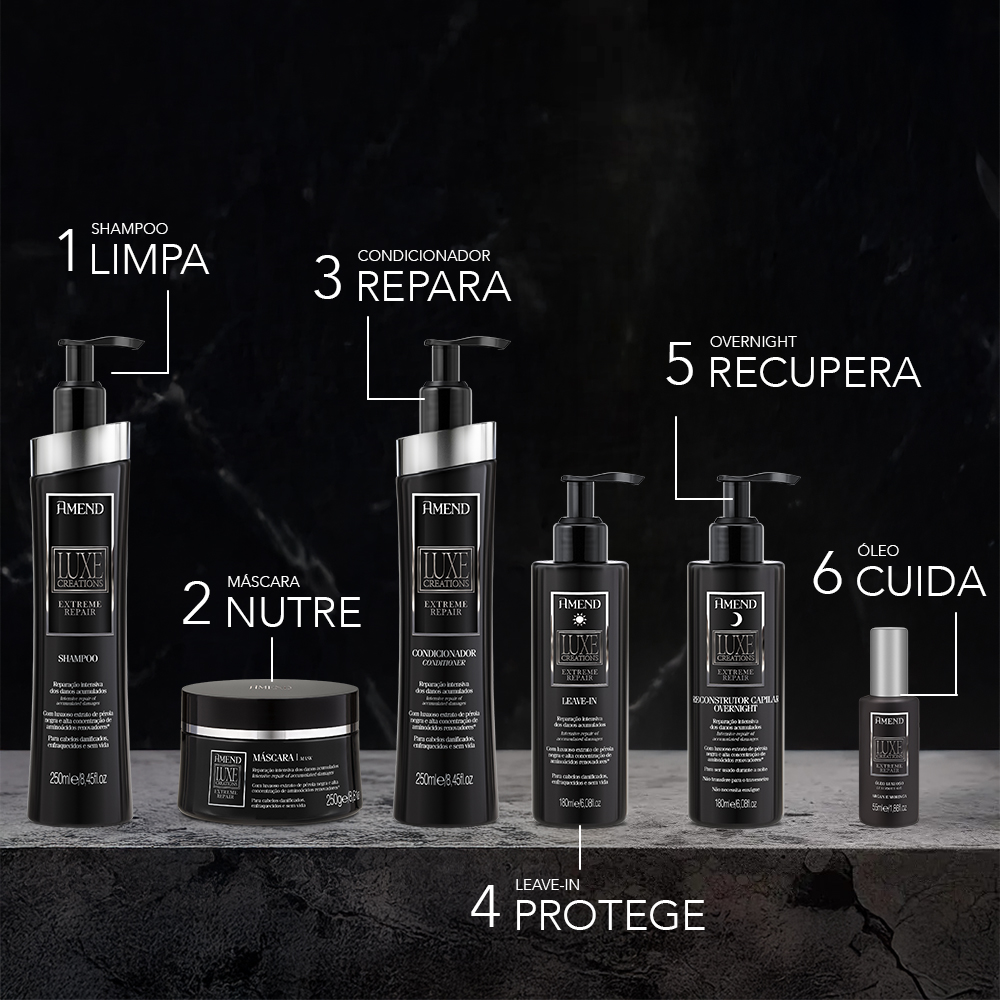 Máscara Amend Luxe Creations Extreme Repair 250g image number 5